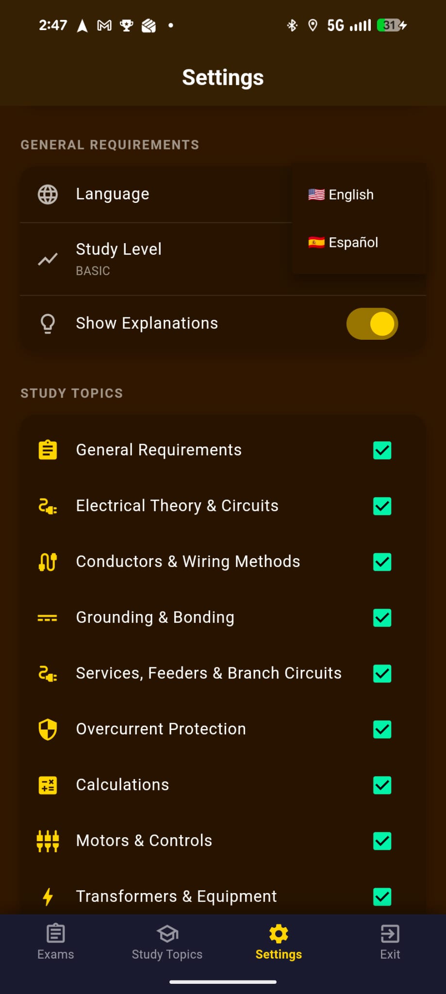Structured Practice Mode